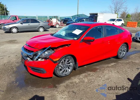 2018 Honda Civic Ex из США, поврежденный, VIN 2HGFC2F76JH553977